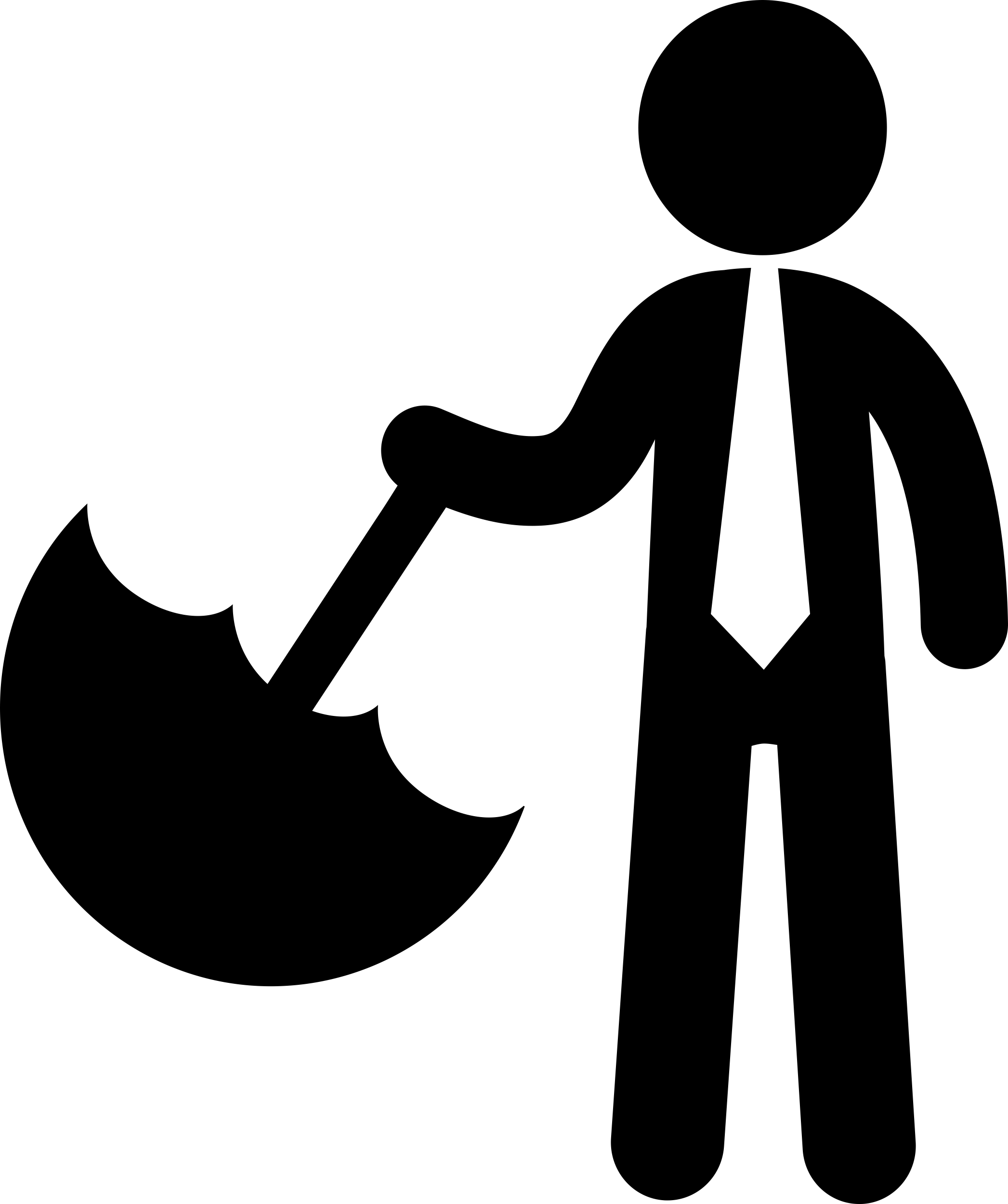 Businessman Standing With Protecting Umbrella Tool Vinyl Svg File Free Vectors